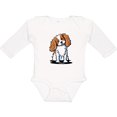 thumbnail image 3 of Inktastic Kc Cavalier Spaniel Boys or Girls Long Sleeve Baby Bodysuit, 3 of 5