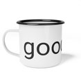 thumbnail image 2 of Goodfella Enamel Camp Mug 12 oz Glossy Finish Mafia Themed Mug Mob Gangster, 2 of 4