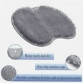 thumbnail image 3 of 3 Counts Silicone Shower Foot Scrubber Mat,Back & Feet Cleaning Pad,Shower Massage Soft Bristles Exfoliating Scrubber,Wall Mounted Slip Suction Cups for Use,Bathroom Bathing Accessories, 3 of 4