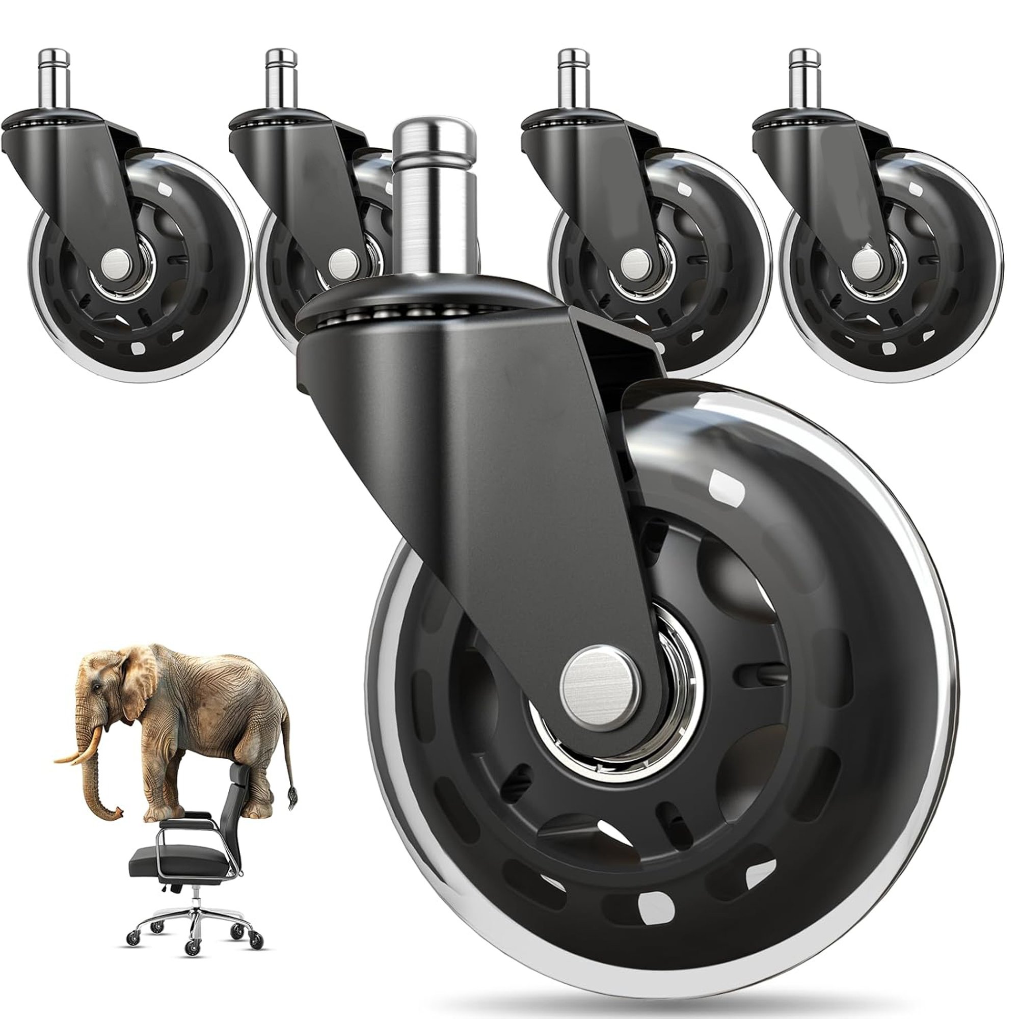 xibufe office chair wheels replacement product