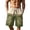 Green, variant on Gym Shorts Men Graphic Print Drawstring Casual Knit Summer Beach Hiking Golf Shorts With Pockets