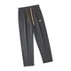 thumbnail image 3 of Pantalones deportivos para hombre, pantalones deportivos con cordón ajustable, parte inferior abierta, holgados, atléticos Talla M Gris, 3 of 9