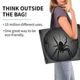 thumbnail image 2 of Disketp Black Spiders Bolsa Tote Estampada para Mujer, Bolso de Hombro y de Mano para Compras y Viajes, 2 of 8