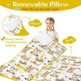 thumbnail image 3 of Cartoon Corgi Toddler Nap Mats for Kids Preschool,Sleeping Mat Bag or Kids,Toddler Sleeping Bag,Toddler Nap Mat or Daycare, 3 of 6