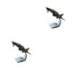thumbnail image 1 of Bewildely Scale Diecast Fighter Alloy Model Kids Toy for Home Shelf Birthday Tipo 2 2Conjunto, 1 of 1