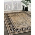 thumbnail image 2 of Ahgly Company Indoor Rectangle Mid-Century Modern Coffee Brown Oriental Area Rugs, 5' x 8', 2 of 6