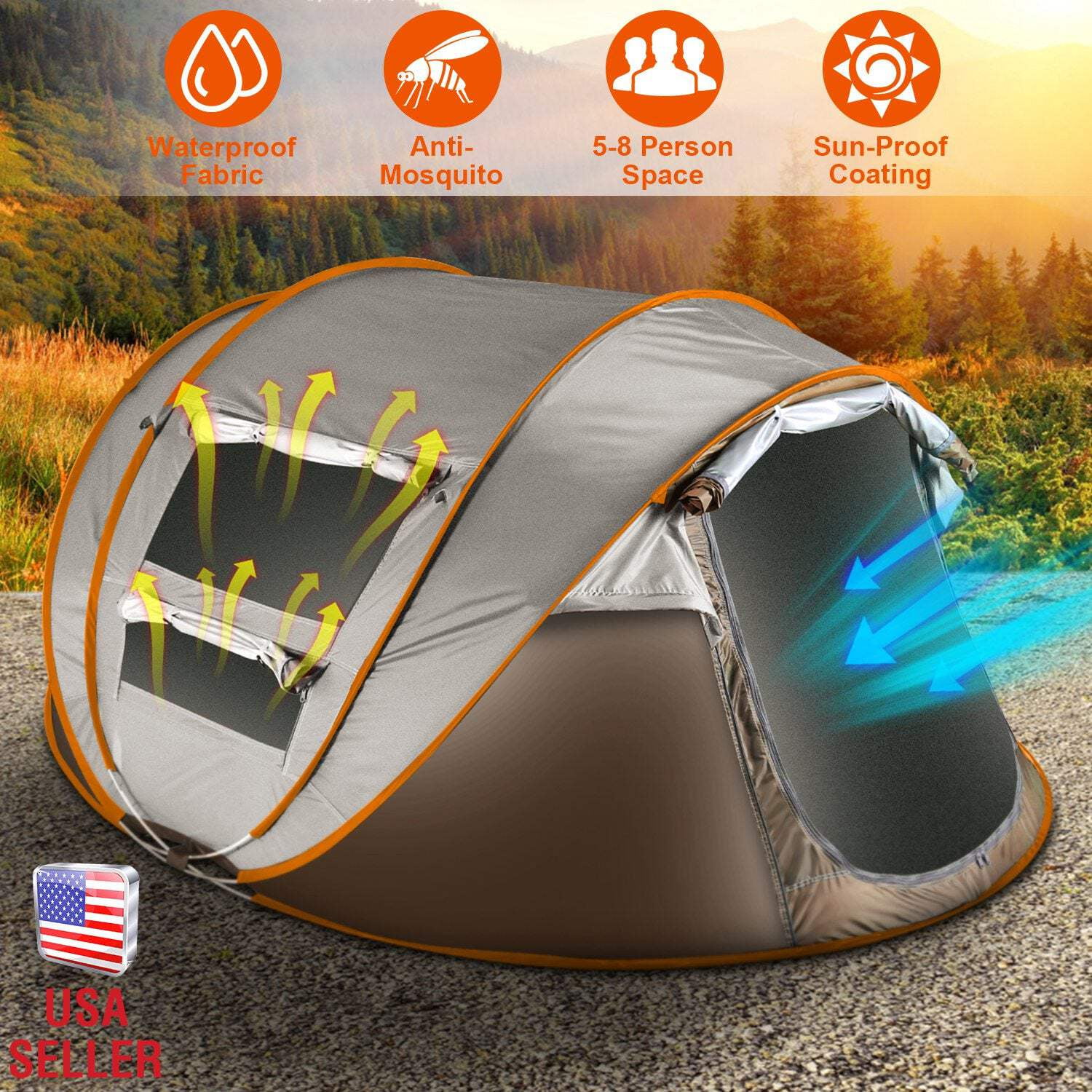 Waterproof Instant Setup Tent