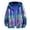 Dark Blue, variant on Unisex Holographic Iridescent Sun Protection Hooded Jacket Color Changing Lightweight Thin Windbreaker For Summer Street Style And Outdoor Events,Light Blue,XL