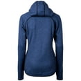 thumbnail image 3 of Women's Cutter & Buck  Heather Royal Los Angeles Dodgers City Connect Mainsail Full-Zip Hooded Jacket, 3 of 3