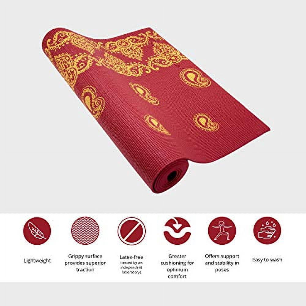 Wai Lana Yoga and Pilates Mat, Incense (Aquamarine)