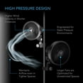 thumbnail image 3 of AC Infinity CLOUDRAY S4, Ultra-Compact Grow Tent Clip Fan 4”, Precision 10 Dy-namic Wind Speeds, 10-Level Oscillation, Weatherproof IP-54, Specialized High-Velocity Circulation for Small Grow Spaces, 3 of 8