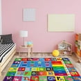 thumbnail image 2 of AKASISRUG Baby Play Mat Kids Rug for Playroom, Floor Mat for Toddlers, Playtime Collection ABC, Numbers, Animals Educational Area Rugs for Kids Room Classroom, 2 of 6