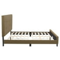 thumbnail image 2 of CorLiving Ellery Fabric Upholstered Adult Full Bed Frame with Slats and Tufted Headboard, 2 of 8