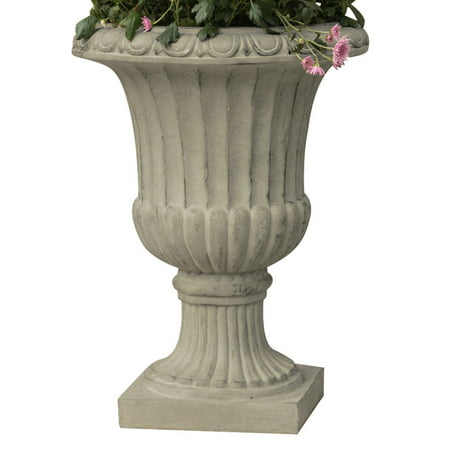 Antique Green Italian 26 in. Urn Planter (Best Selling Antiques 2019)