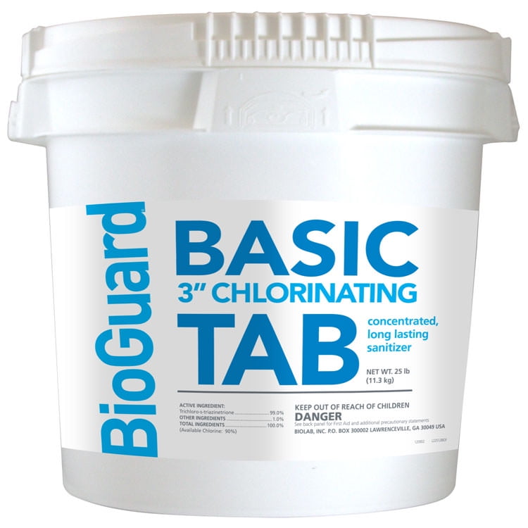 BioGuard Basic 3" Chlorinating Tablets 25 lb