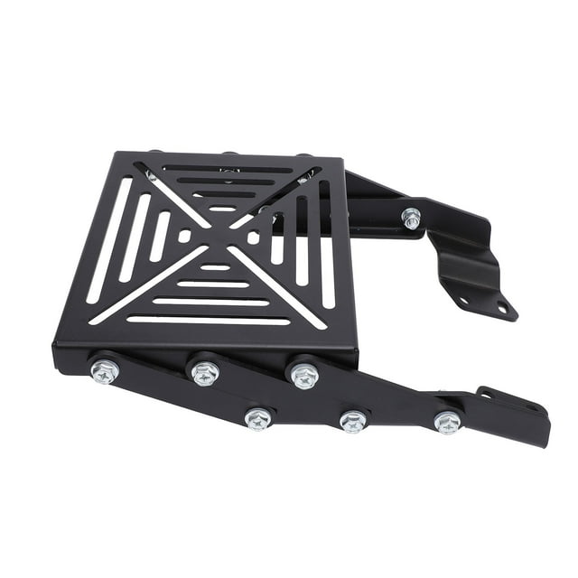 Monta del Tronco de Motocicleta, Diseño hueco de acero al carbono conveniente almacenamiento de la motocicleta del soporte de montaje de paquete para el tour para y15 lc135 fiv8