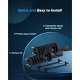 thumbnail image 4 of RONGTUO Rear Struts & Sway Bar Links Kit for 2006-2012 Toyota Avalon & 2007-2011 Toyota Camry – 4pcs – Replaces 172309/172310/K750011, 4 of 4