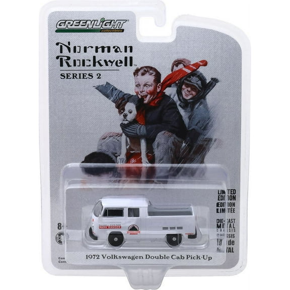 Greenlight Norman Rockwell Series 2 - 1972 Volkswagen Double Cab Pick Up