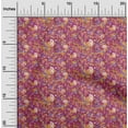 thumbnail image 2 of oneOone Tissu Polyester Spandex Rose Floraux Matériel de Robe Tissu Imprimé Tissu au Mètre 56 Pouces de Large, 2 of 4