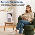 thumbnail image 4 of PRASKY Air Purifier for Home up to 1076 Sq ft, Remove Smoke Dust Allergies (Pink), 4 of 11