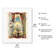 thumbnail image 2 of Servais Le Roy’s A Flying Visit Illusion - Vintage Magic Poster c.1900 - Fine Art Rolled Canvas Print 11in x 14in, 2 of 4