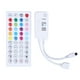 thumbnail image 1 of Control Remoto IR 24/44 Teclas Controlador LED RGB Sincronización Música Compatible Con Dientes Azul, 1 of 9
