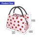 thumbnail image 2 of Disketp Strawberry Bolsa Térmica Estampada, Bolsa Térmica Aislante para Almuerzo, Playa y Campamento, 2 of 6