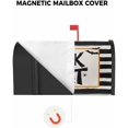 thumbnail image 3 of Trick or Treat Magnetic Mailbox Covers Standard Size 18x21 Inch, Halloween Bat Mailbox Wraps Mailbox Post Cover Seasonal Fall Halloween Holiday Mailbox Decor for Outside Garden Yard, 3 of 6