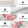 thumbnail image 6 of Pink Flamingo Outdoor Rug for Patio/Deck/Porch, Non-Slip Large Area Rug 5 x 8 Ft, Summer Tropical Flamingo Hawaii Animals Indoor Outdoor Rugs Washable Area Rugs, Reversible Camping Rug Carpet Runner, 6 of 8