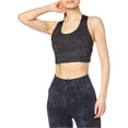 thumbnail image 1 of ASICS Womens Piping GPX Sports Bra, Black, X-Small, 1 of 2