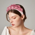 thumbnail image 5 of Diadema de mujer elegante con diseño personalizado de flores, accesorios para sombreros para mujeres y niñas, 5 of 5