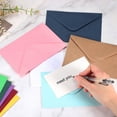 thumbnail image 4 of 50 Pcs Invitation Envelopes, 6 x 4 Inch Card Envelopes for Greeting Card, Wedding Invitations, (Dark Blue), 4 of 7