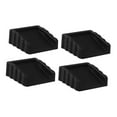 thumbnail image 3 of 4 topes de puerta, protectores de pared, cuñas versátiles para puertas y suelos. Negro, 3 of 9