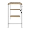 Mainstays Ardent No Tools Small Space Writing Desk, Euro Oak - Walmart.com