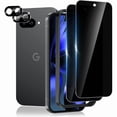thumbnail image 1 of wonima11 [2+2 Pack for Google Pixel 9A Privacy Screen Protector and Camera Lens Protector, Tempered Glass Anti-Spy, Anti-Scratch, Bubbles Free, Easy Installation, 1 of 1