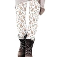 thumbnail image 6 of LangJing Happy Easter Day Leggings for Women, Casual Bunny Eggs Printed Workout Leggings High Waist Non See Through Tummy Control Yoga Pants White,XL, 6 of 6