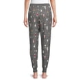 thumbnail image 2 of Secret Treasures Women's Dogs Flannel Joggers, 2 of 5