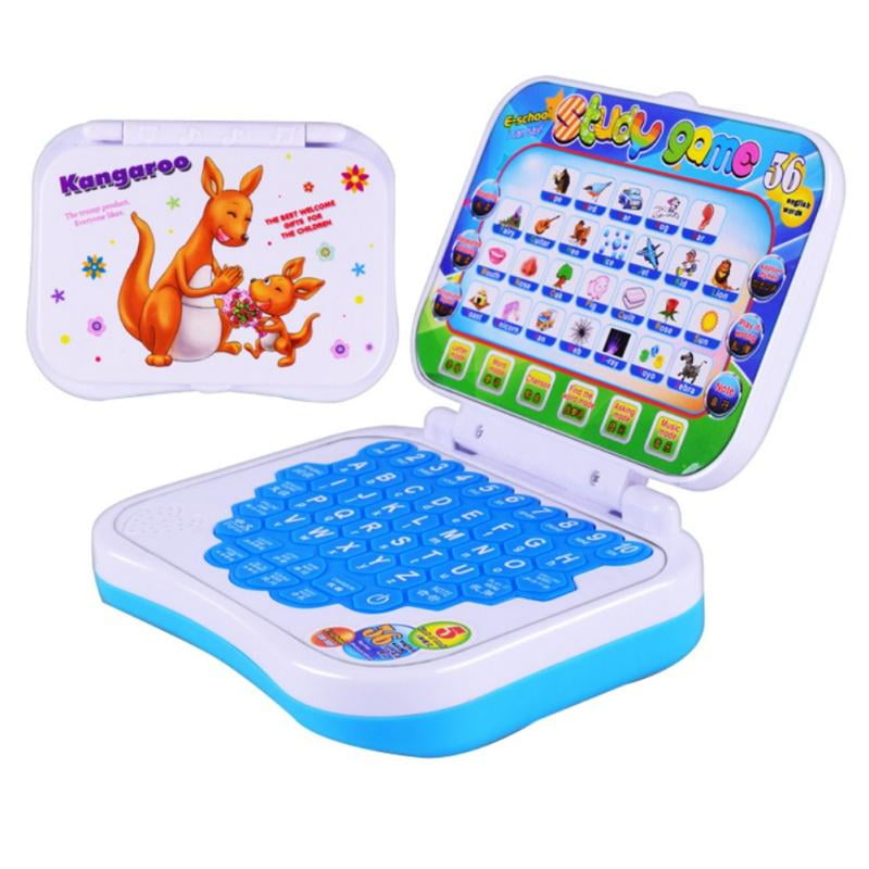 Multi-Function Mini Kid English Laptop Tablet Learning Toy Educational Game Gift 