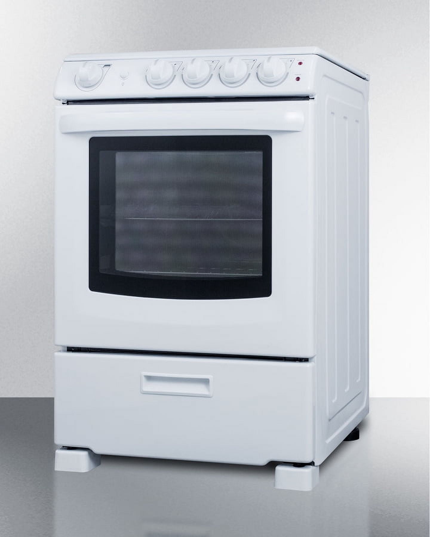 24" Wide Electric Smooth-Top Range