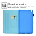 thumbnail image 6 of Galaxy Tab A 10.1 2019 Case T510 T515, Allytech Slim Fit Multi Angle Stand Folio Full Protection Shockproof Anti-Scratch Wallet Shell Case Cover for Samsung Galaxy Tab A 10.1,Pattern, 6 of 8