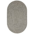 thumbnail image 2 of BNM Indoor/ Outdoor Multihued Rug, 6' x 9', Charcoal- White, 2 of 6