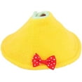 thumbnail image 3 of GFDYREE Bird Elizabeth, Bird Parrot Can Regulate Cone Collar Wing Protective Cover, Prevent Tear-Biting Protective Wound Healing After Surgery(XS, Yellow), 3 of 7