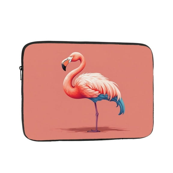 One Flamingo Laptop Sleeve Bag Compatible With MacBook Air / Pro iPad MateBook Tablet Surface HP Lenovo Dell ASUS Acer Laptop Computer Protective Size: 10 inch