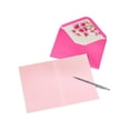 thumbnail image 3 of Miduoudo-Carte Vierge pour Elle (Papillons Pailletés Roses), 3 of 4