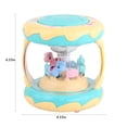 thumbnail image 3 of Jouets pour Garçon de 2 Ans Bébé Joyeux Go Rond, Tambour à Main, Projection 3D, Musique, Racontage, Éducation Préscolaire, Jouets pour Tout-Petits en Liquidation, 3 of 7