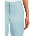 thumbnail image 3 of Time and Tru Women's Mid Rise Woven Capri Pants, 3 of 5