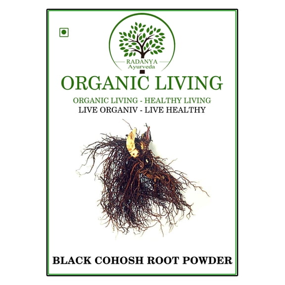 RADANYA Ayurveda Black Cohosh Root Powder, Pack Size: 50g