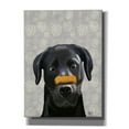 thumbnail image 1 of Epic Graffiti 'Black Labrador With Bone on Nose' by Fab Funky, Canvas Wall Art, 40"x54", 1 of 3