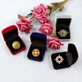 thumbnail image 4 of Sammetsmyntdisplayfodral Medaljer Fodral Smyckeskrin Presentask Displayfodral För Medaljer, 4 of 5