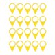 thumbnail image 2 of Rueda 20PCS Indicadores De Tuercas De Rueda Sueltas Alta Visibilidad Amarillo Tuercas De Rueda De 33 Mm Flechas De Advertencia Visual Para Camiones Remolques Autobuses Tractores, 2 of 7